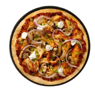 BBQ Crust Pizza