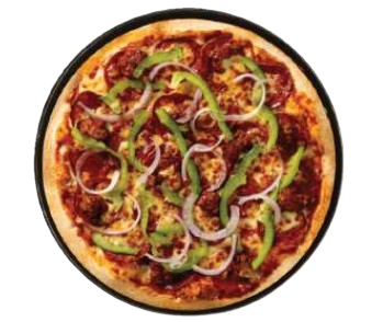 Pepperoni Crust Pizza