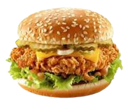 Zinganion Chicken Burger